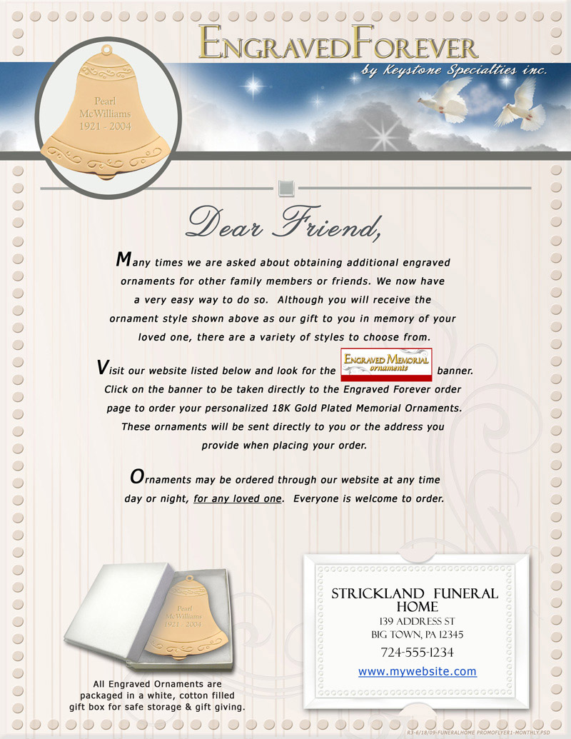 Monthly Service flyer