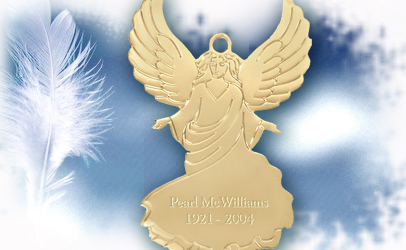Angel Memorial Ornament